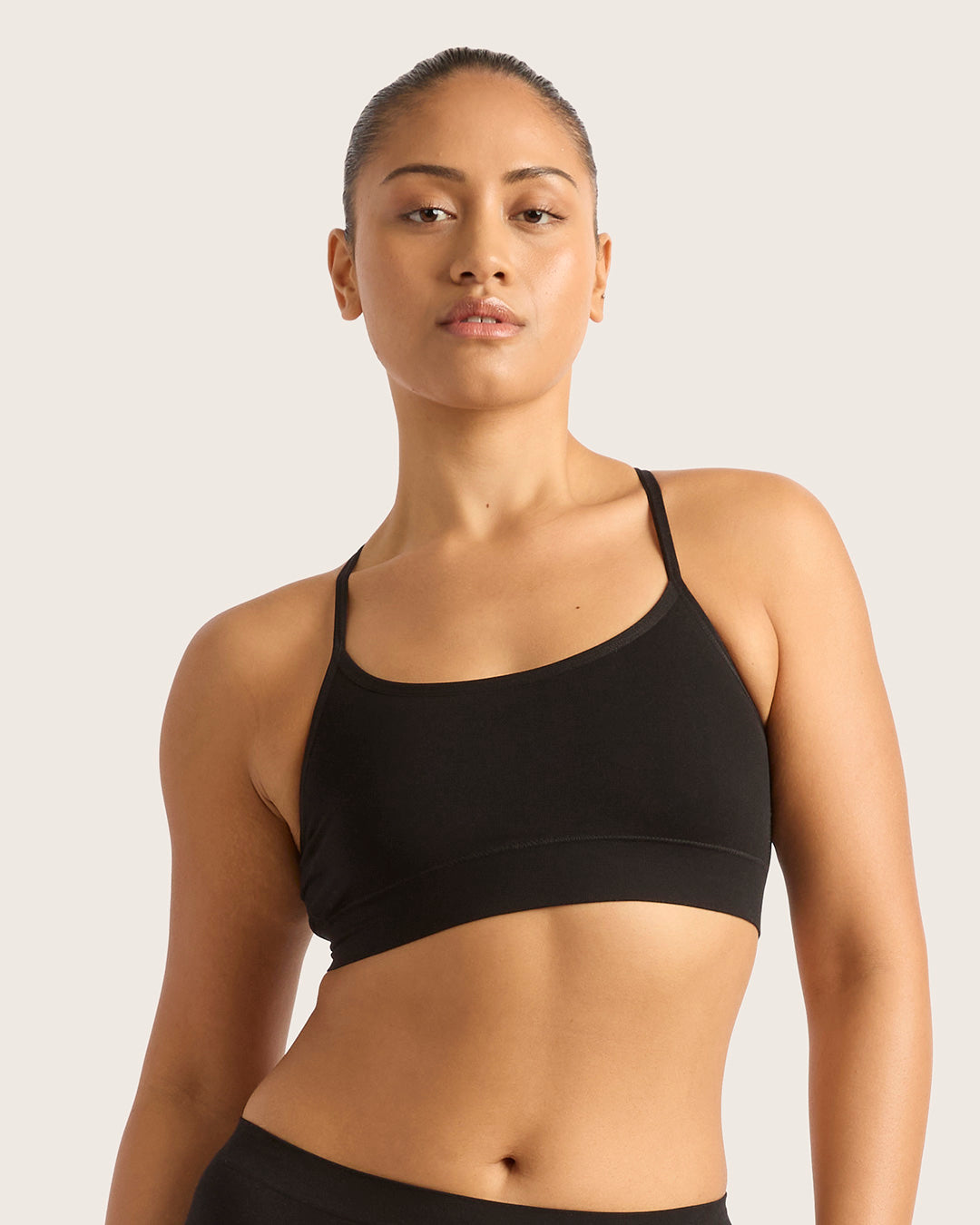 LYOLYTE Racerback Bralette - Black