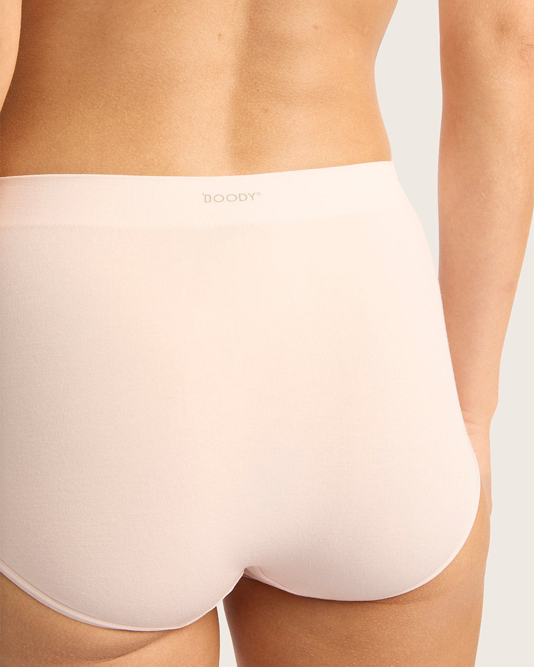 LYOLYTE Full Low Leg Briefs - Powder Pink