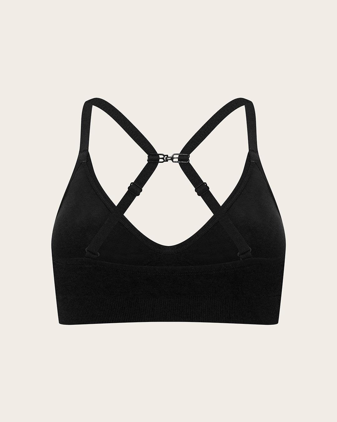 Wireless T-Shirt Bra - Black