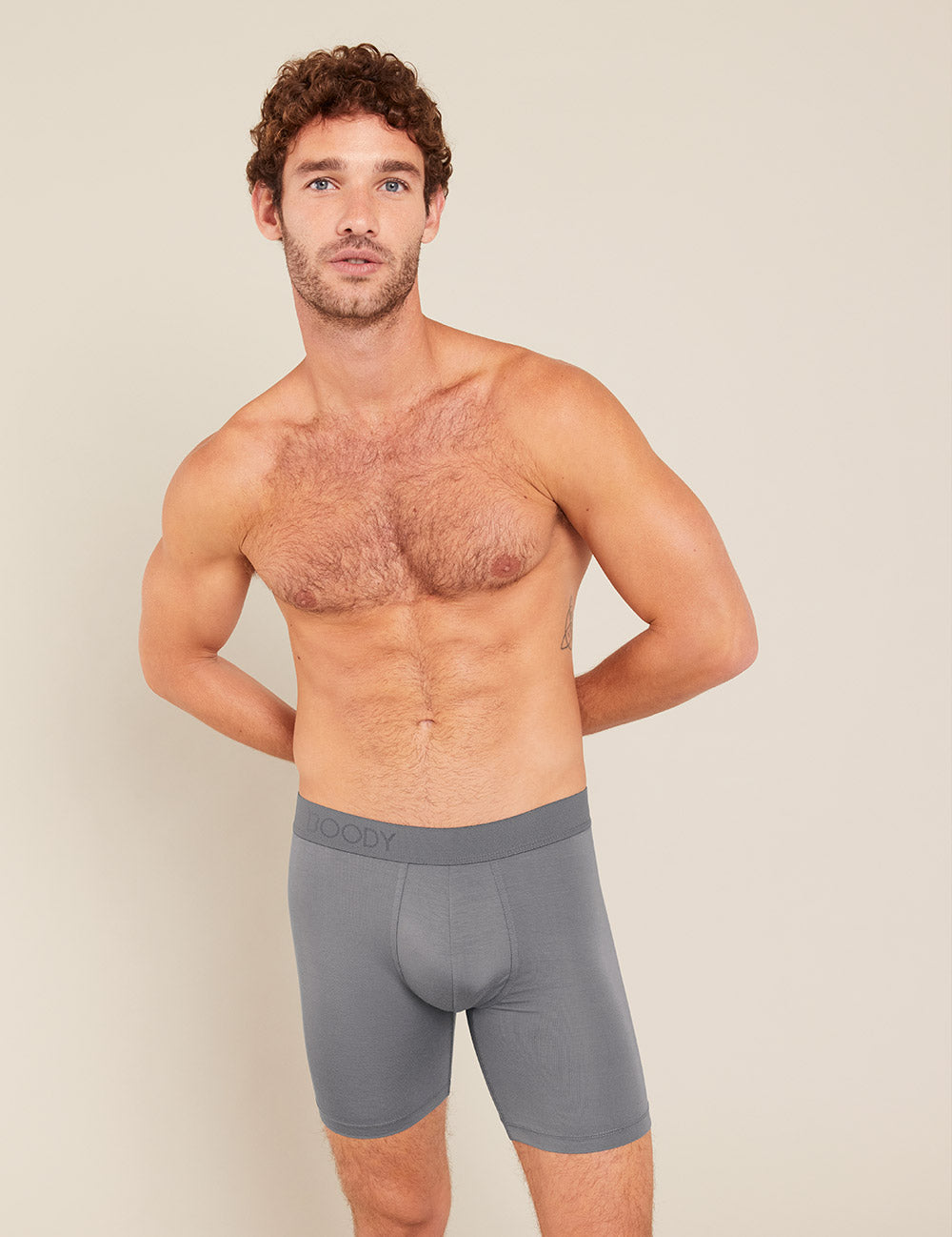 Men's Everyday Mid-Length Boxer Briefs - Ash