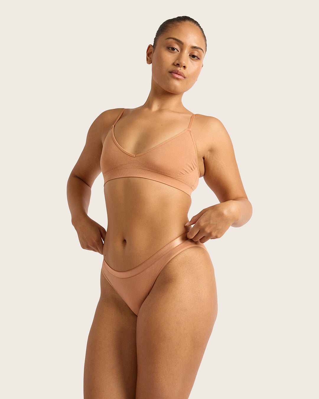 LYOLYTE Hipster Bikini - Dune