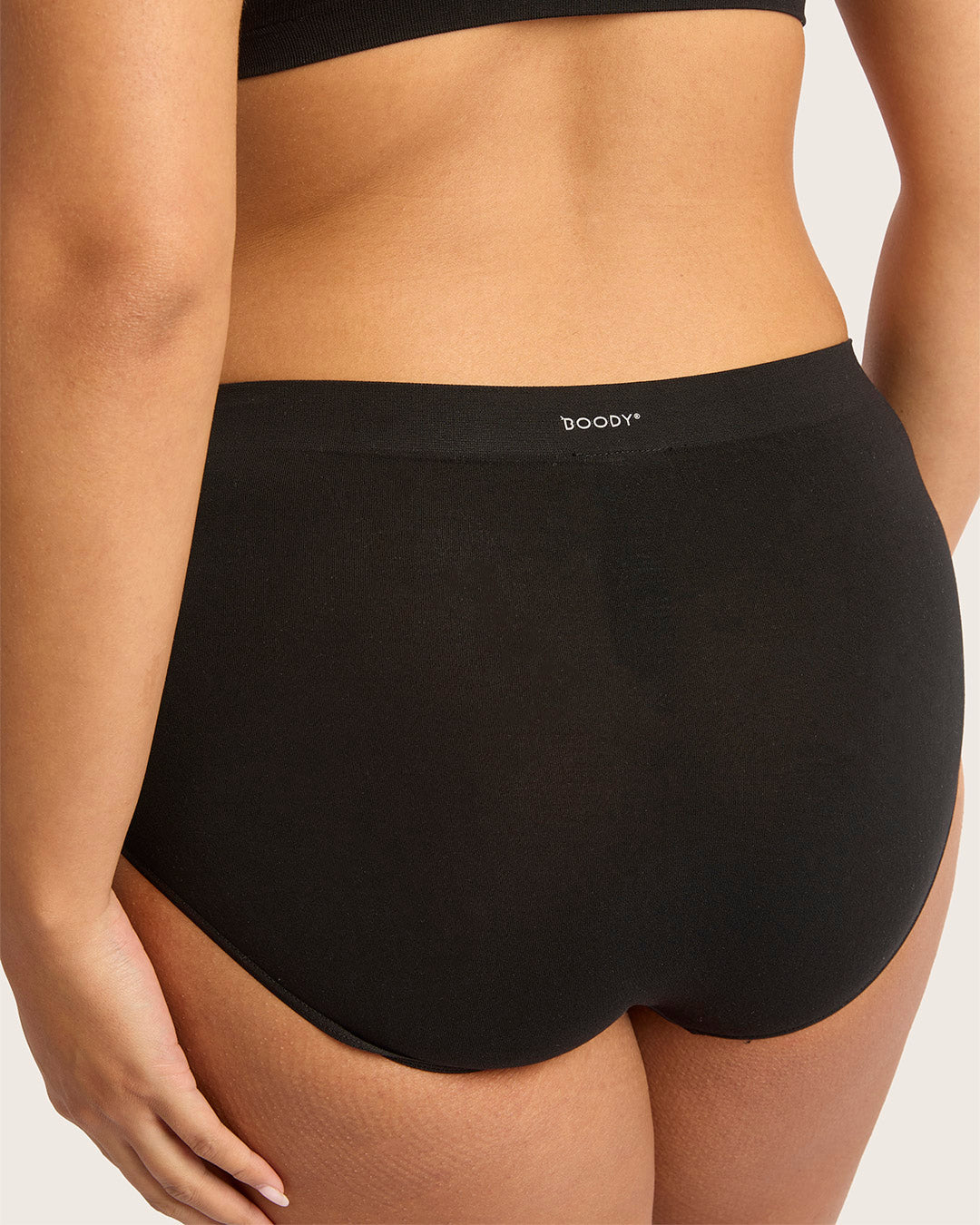 LYOLYTE Full Low Leg Briefs - Black