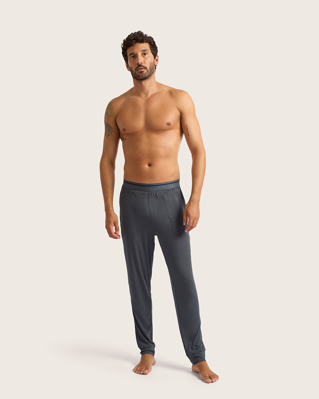 Men's Cuffed Sleep Pants - Storm