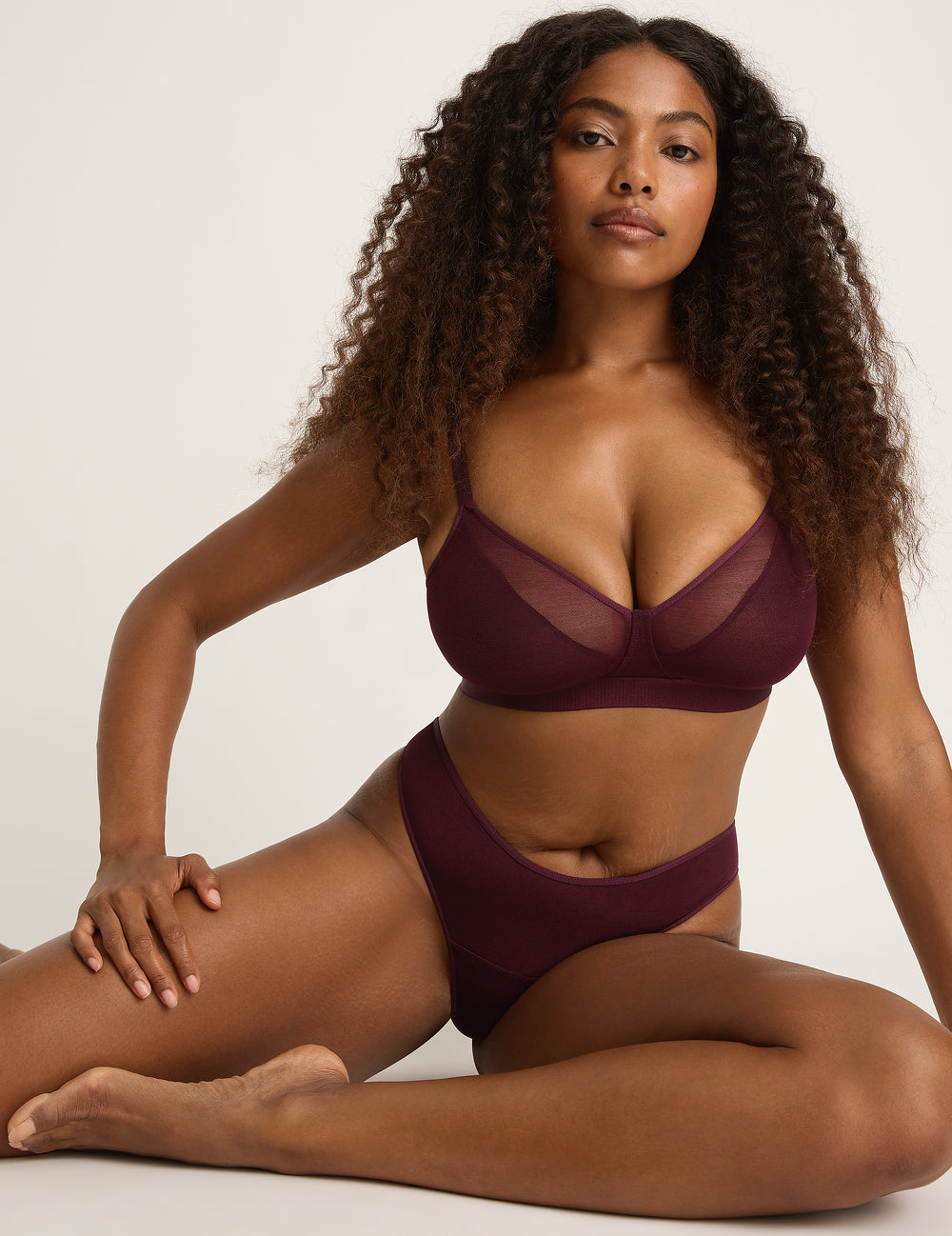 FreeMesh Full Bust Wireless Bra - Fig