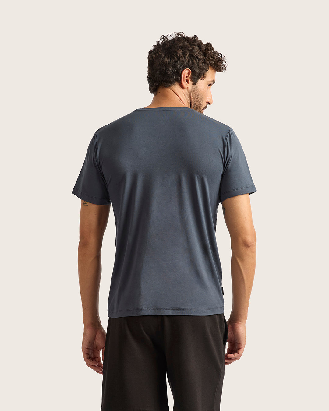 Men's Base Layer Crew Neck T-Shirt - Storm