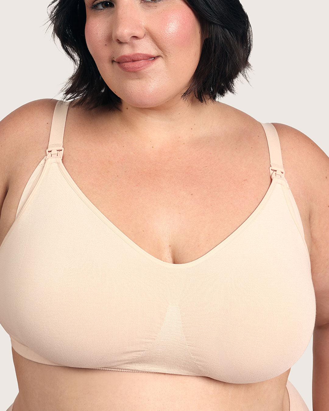 Wireless Maternity Bra - Shell