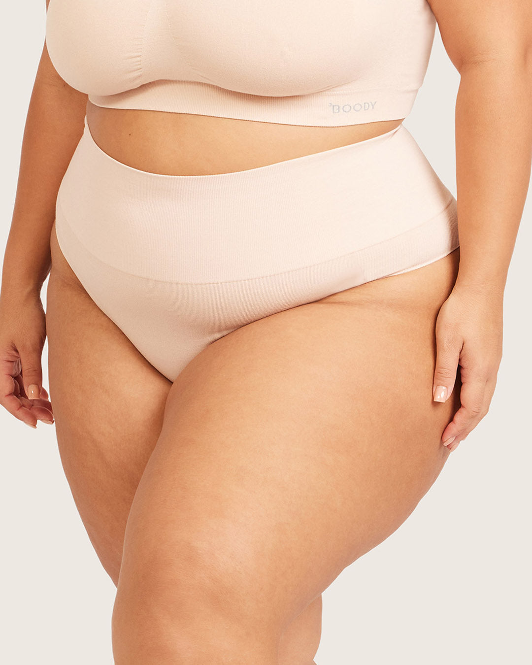 Shaper High Waist G-String - Shell