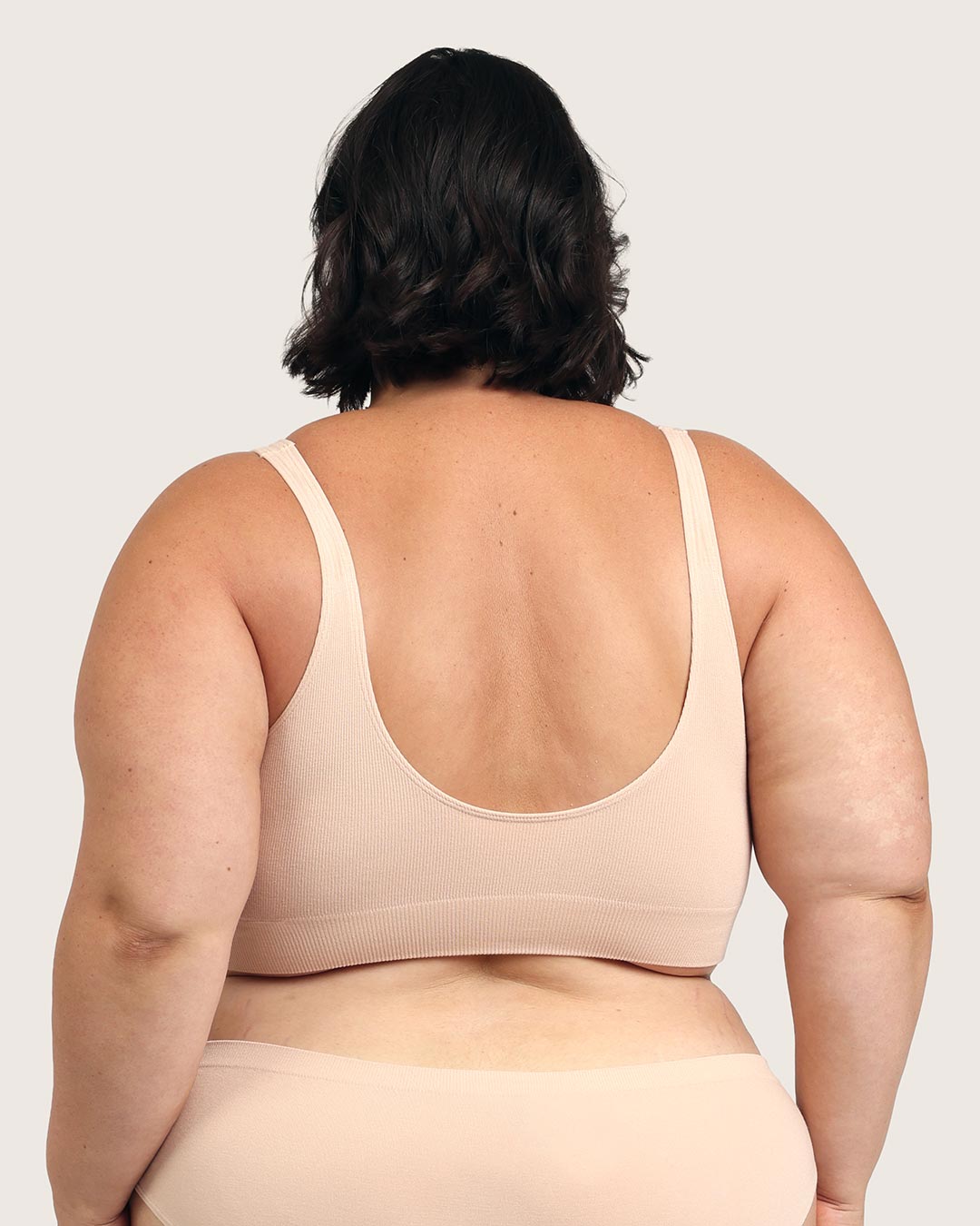 Seamfree Padded Crop Bra - Shell