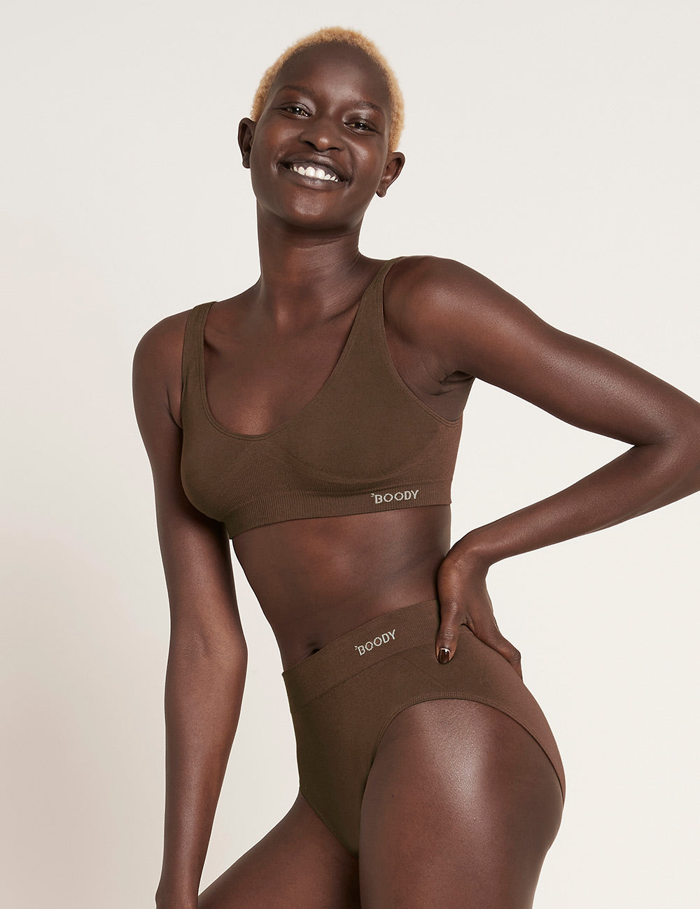 Seamfree Crop Bra - Clove