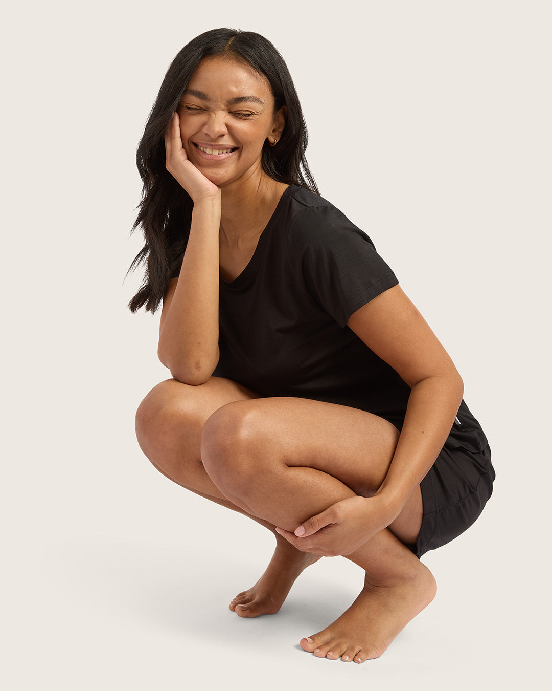 Goodnight Sleep Tee - Black