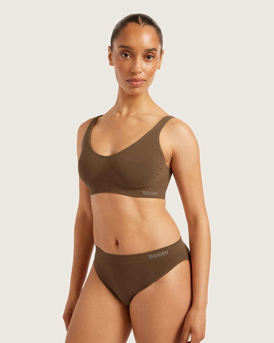 Seamfree Crop Bra - Clove