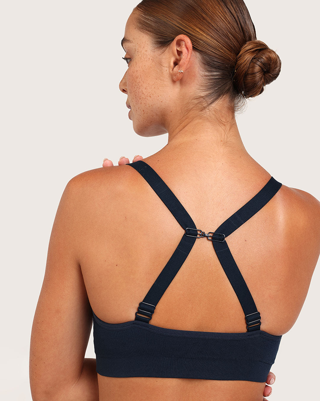 Wireless Full Bust T-Shirt Bra - Midnight