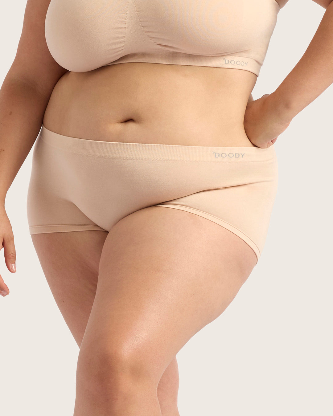 Boyleg Briefs - Nude