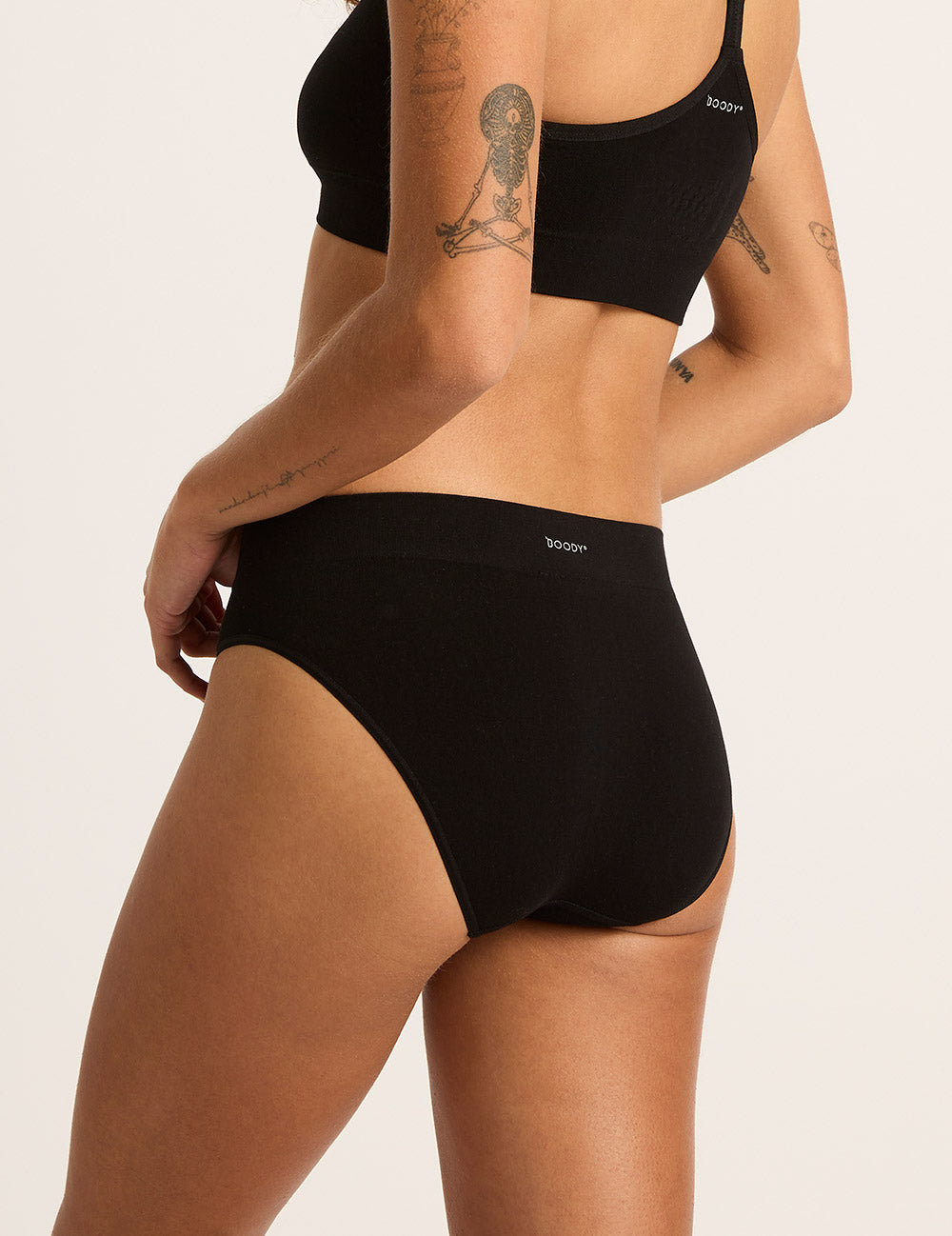 LYOLYTE Mid-Rise Brief - Black