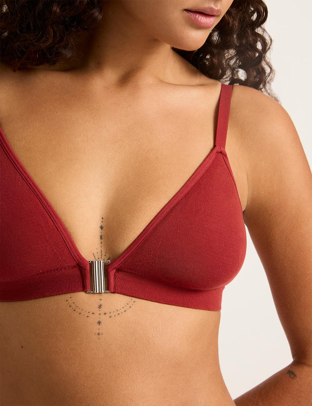 LYOLYTE Padded Bralette - Ruby