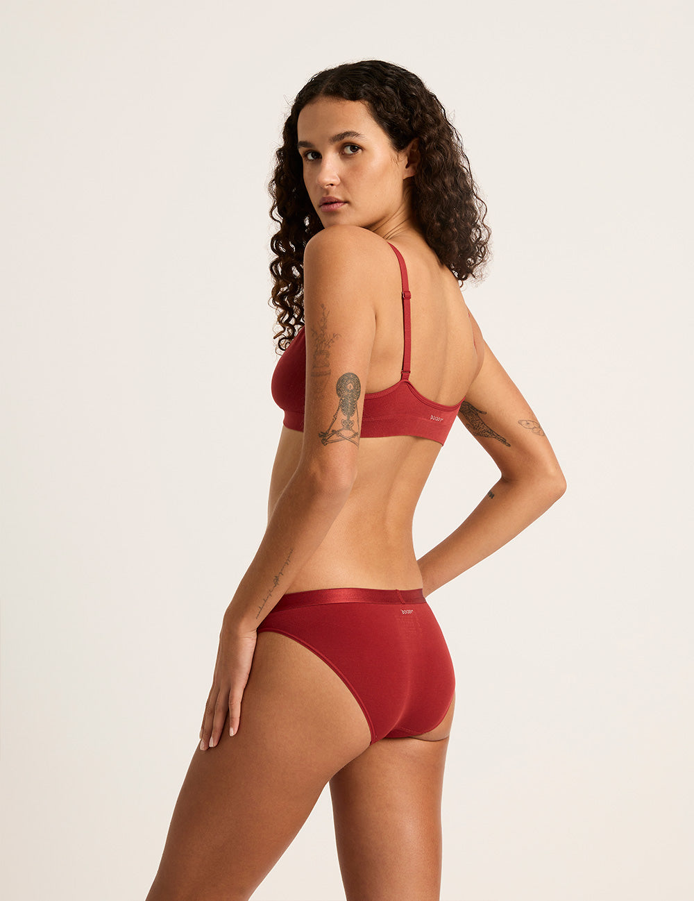 LYOLYTE Padded Bralette - Ruby