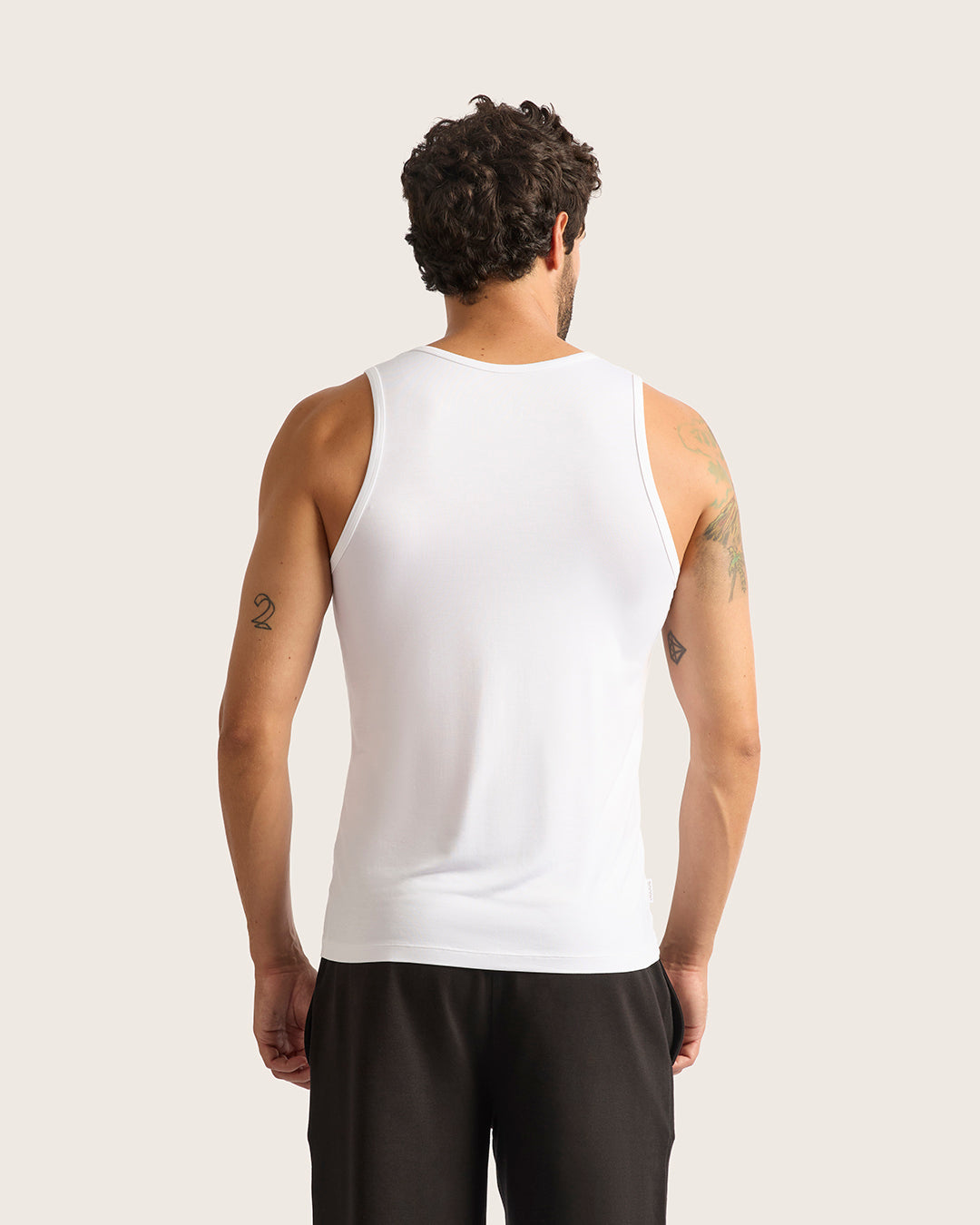 Men's Singlet - White