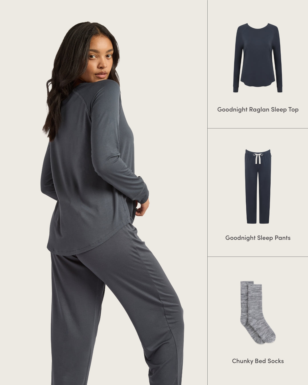 Cosy Sleep Set - Storm