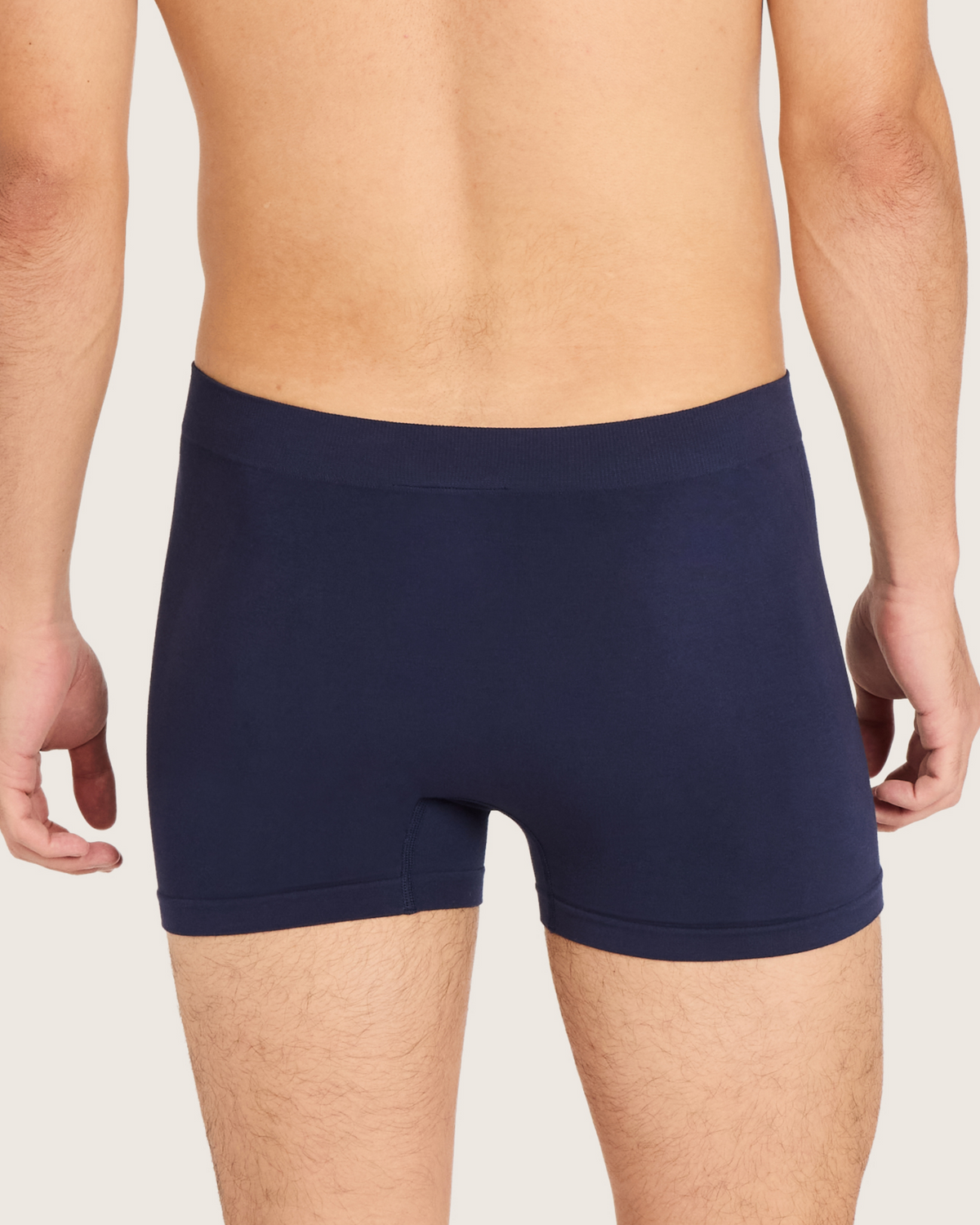 Men's Bamboo Seamfree Essentials - White/Navy