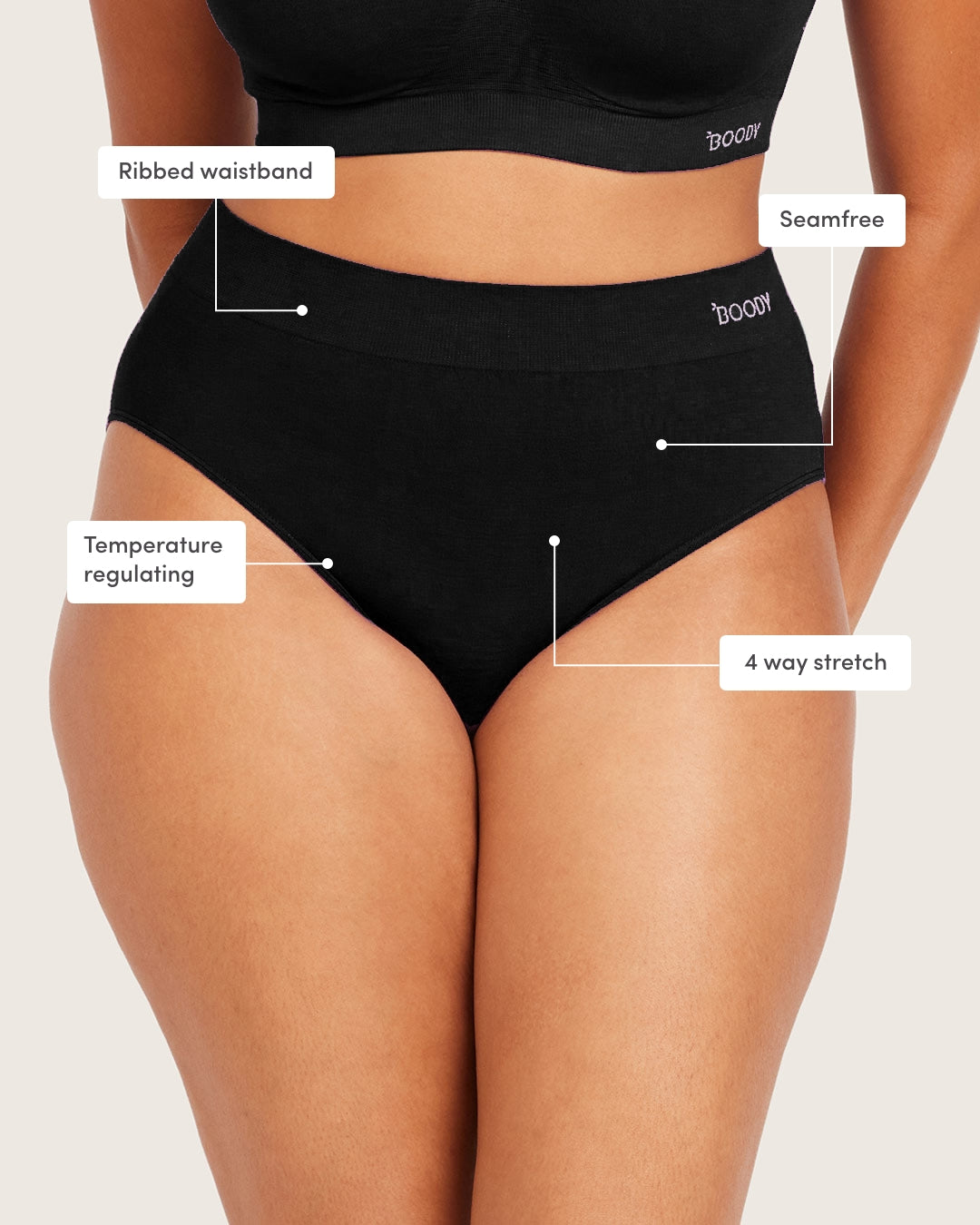 Full Bust Everyday Comfort Pack - Black