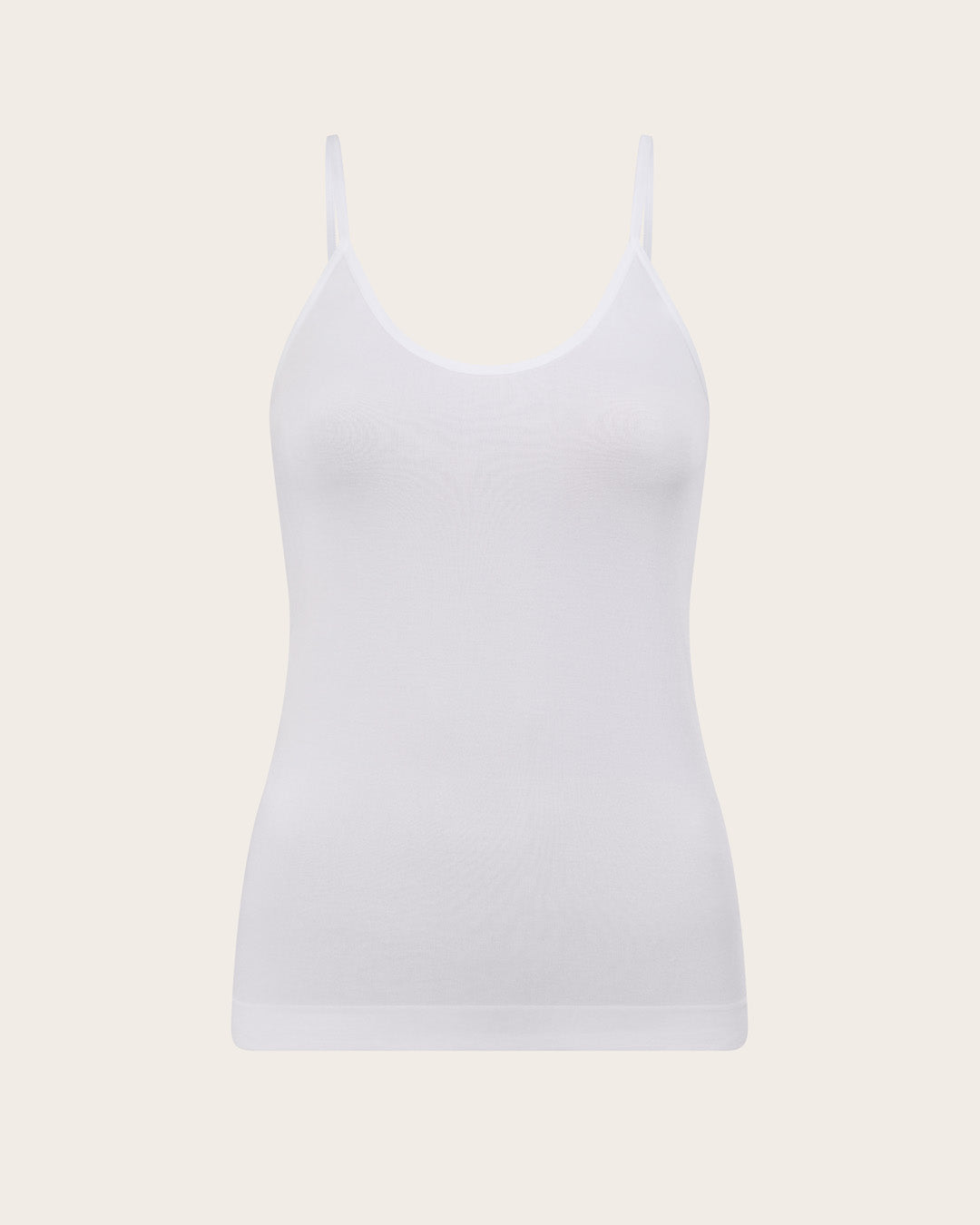 Base Layer Cami Top - White