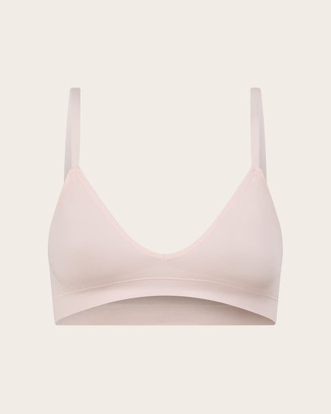 LYOLYTE Triangle Bralette - Powder Pink
