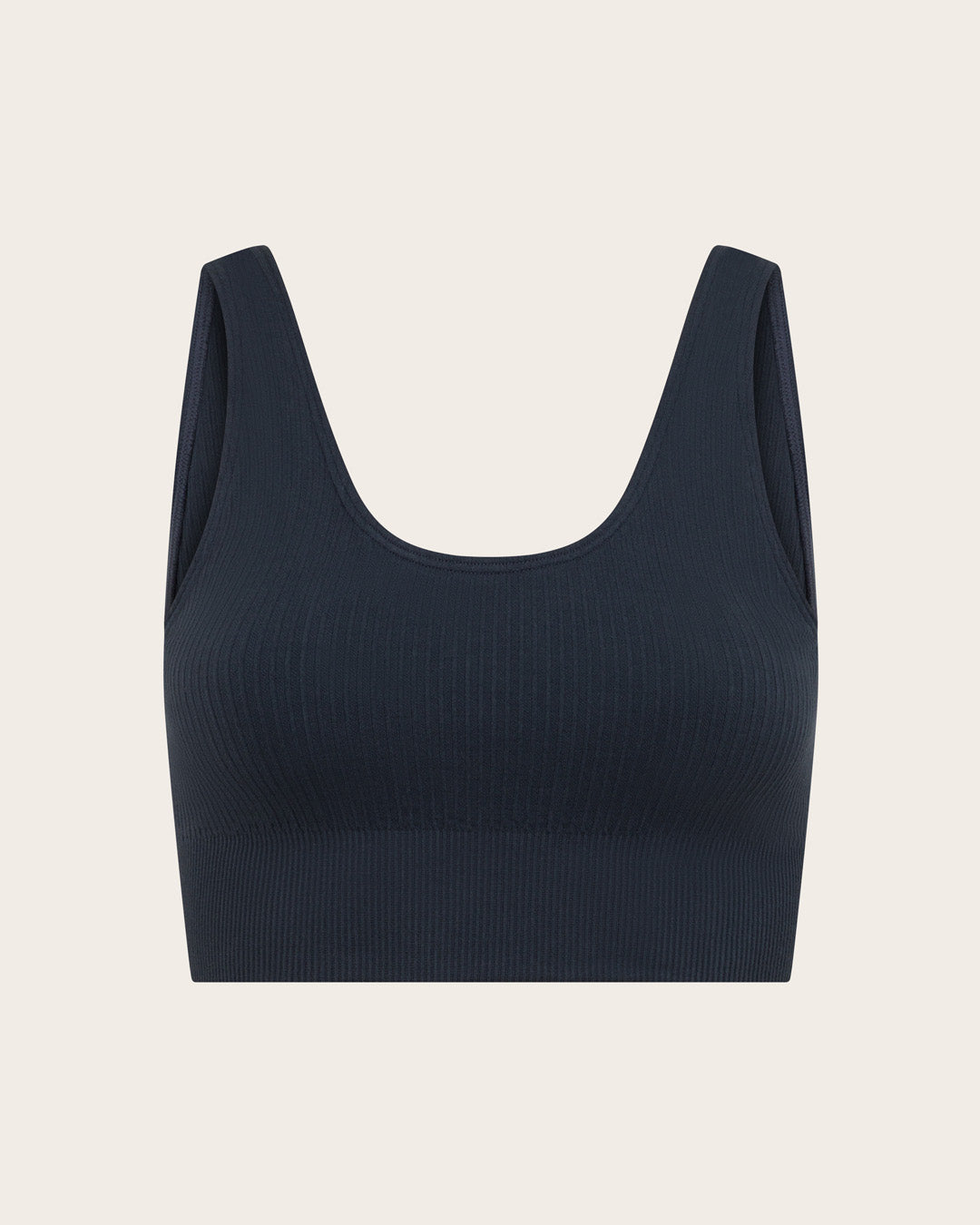 LYOLYTE Ribbed Low Back Bralette - Storm