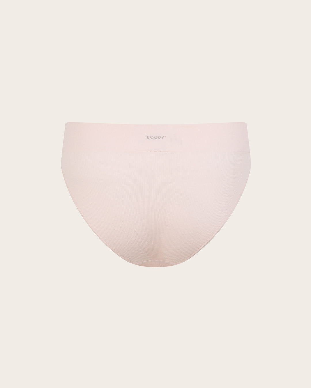 LYOLYTE Ribbed High Leg Briefs - Powder Pink