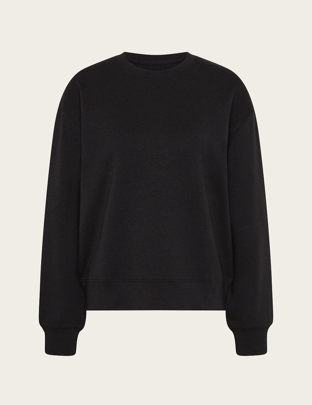 Women's Crew Neck Sweater - Black