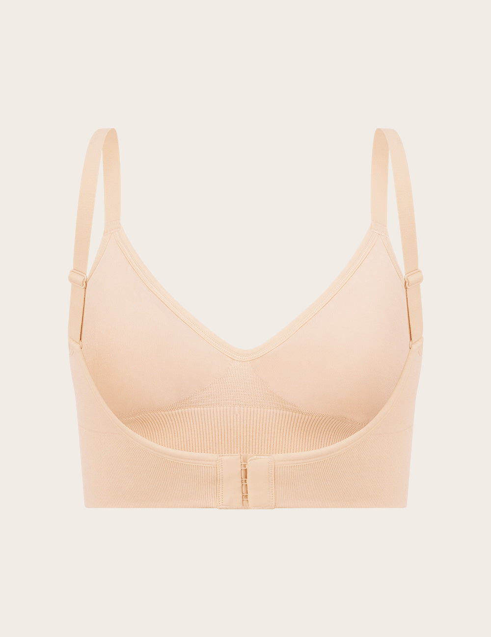 Wireless Low Back Bra - Shell