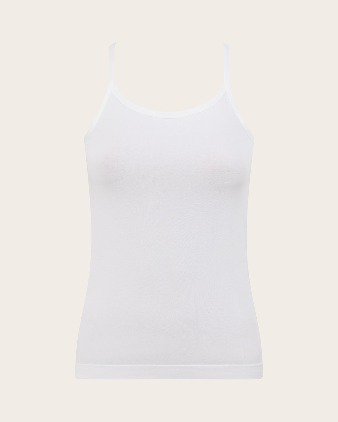 Base Layer Racerback Cami Top - White