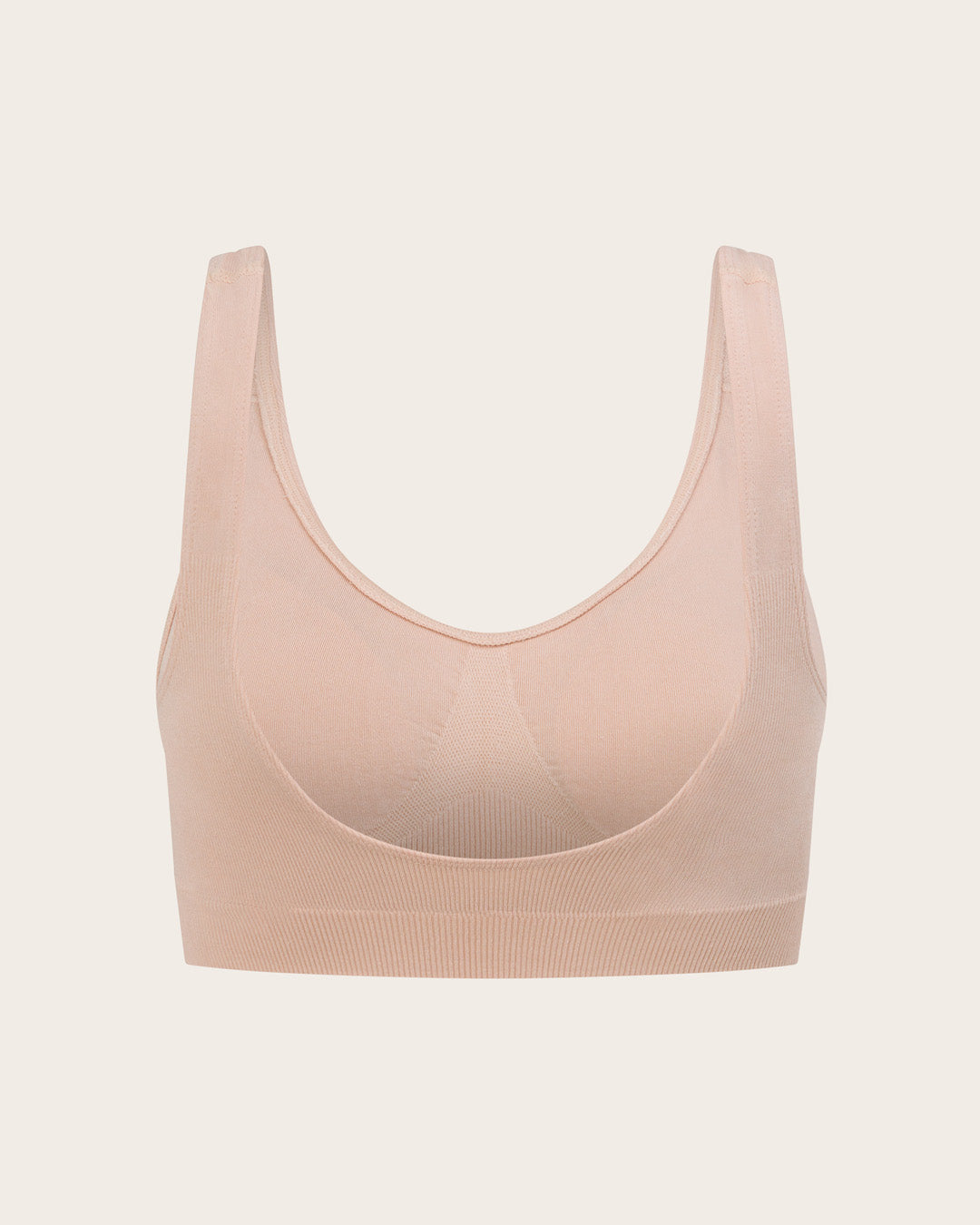 Seamfree Padded Crop Bra - Shell