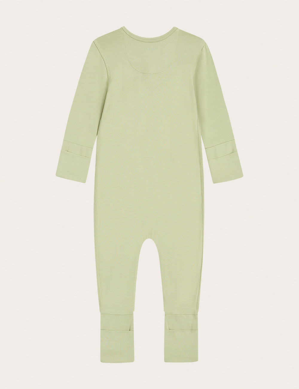 Baby Long Sleeve Romper - Sage