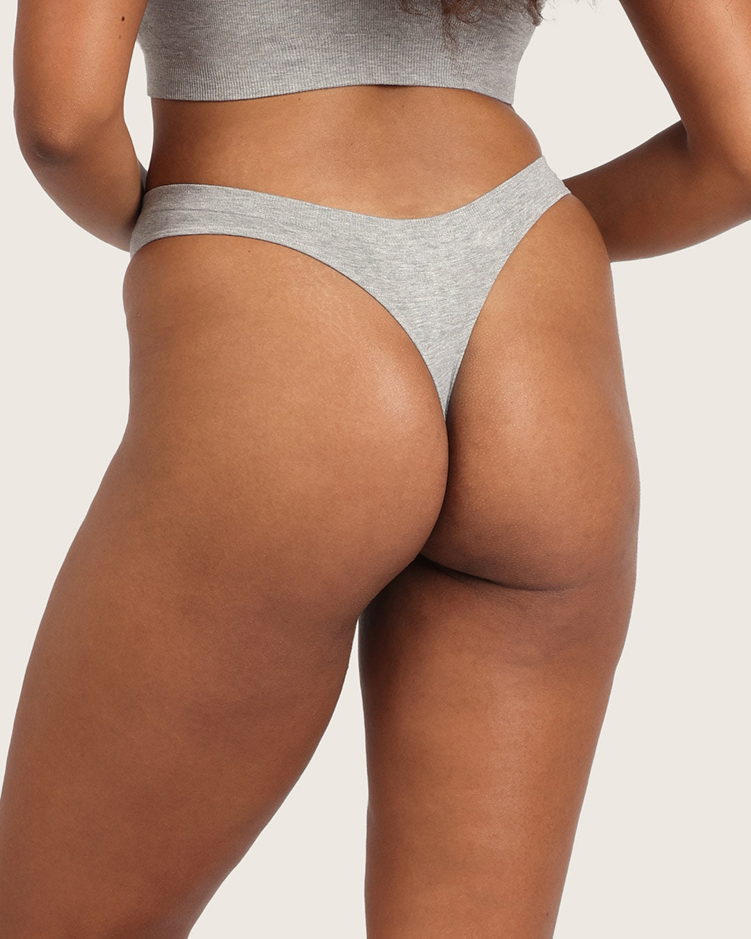 G-String - Light Grey Marl