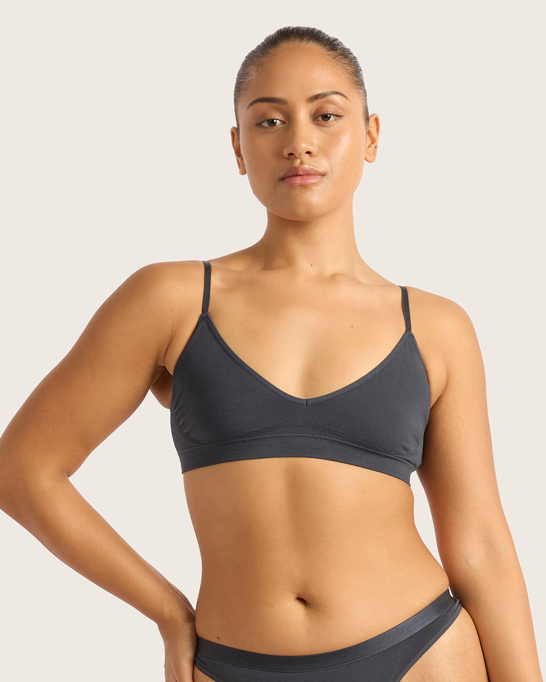 LYOLYTE Triangle Bralette - Storm