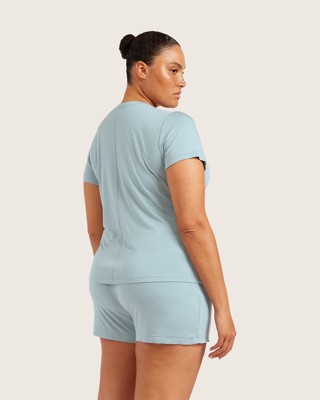 Goodnight Sleep Tee - Mineral Blue