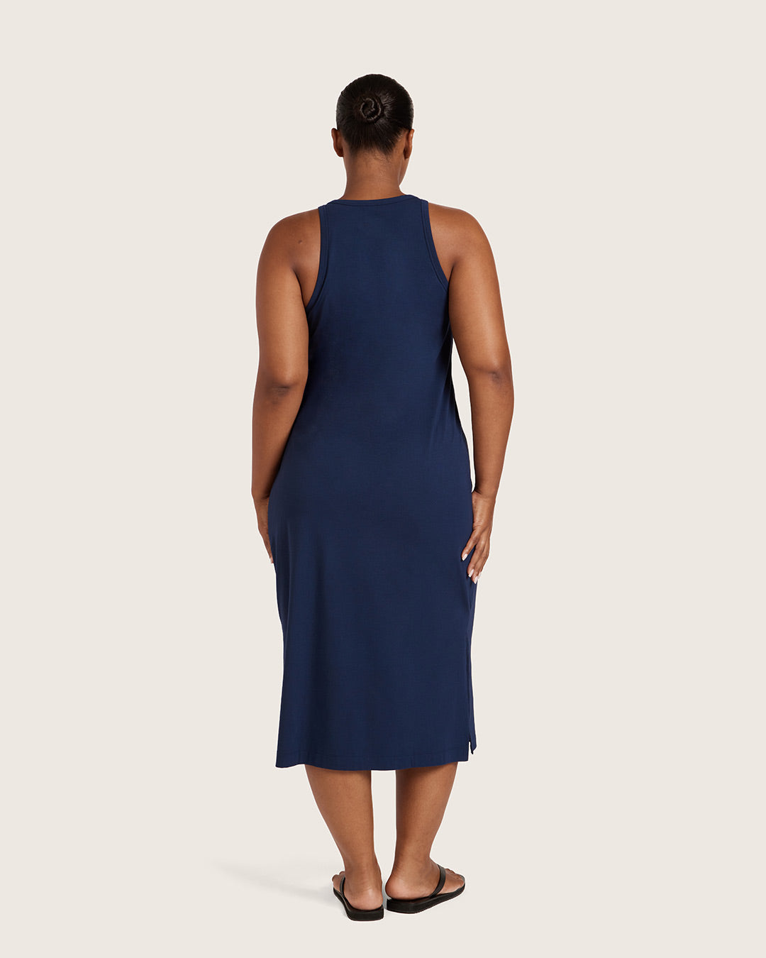 Racerback Dress - Navy