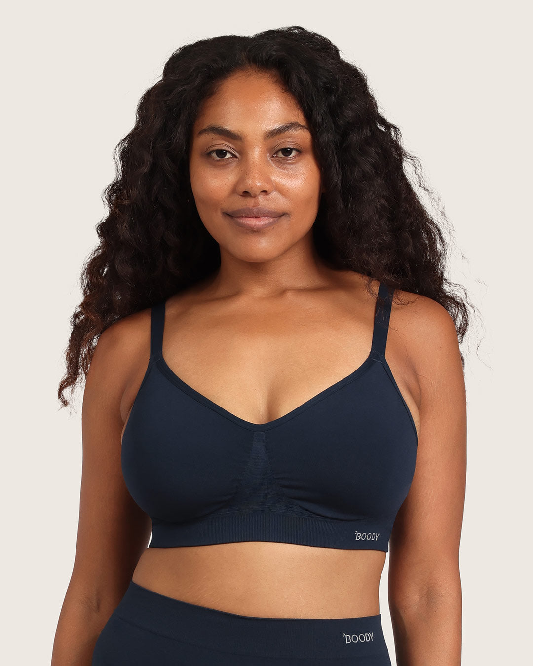 Wireless Full Bust T-Shirt Bra - Midnight
