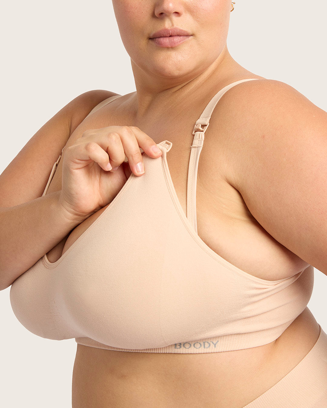 Wireless Maternity Bra - Shell