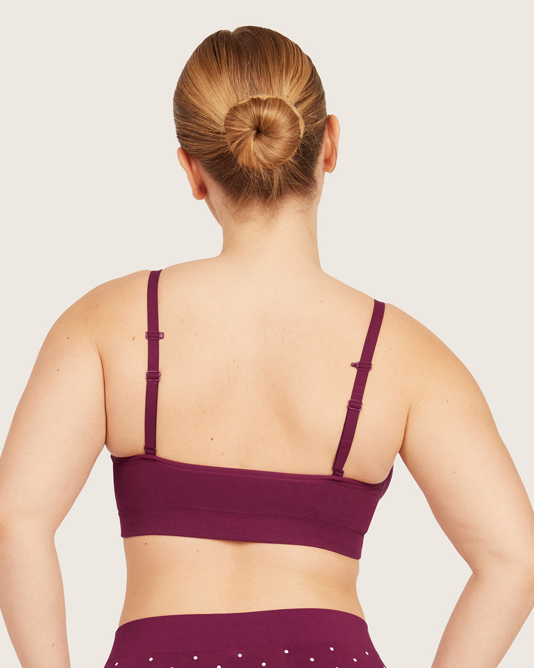 Wireless T-Shirt Bra - BCAM Dark Pink
