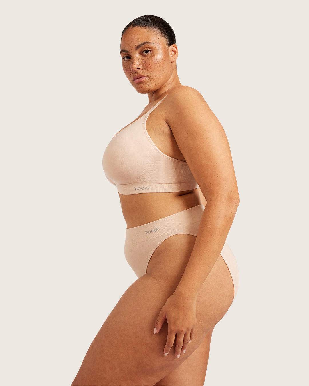 High Cut Full Briefs - Shell