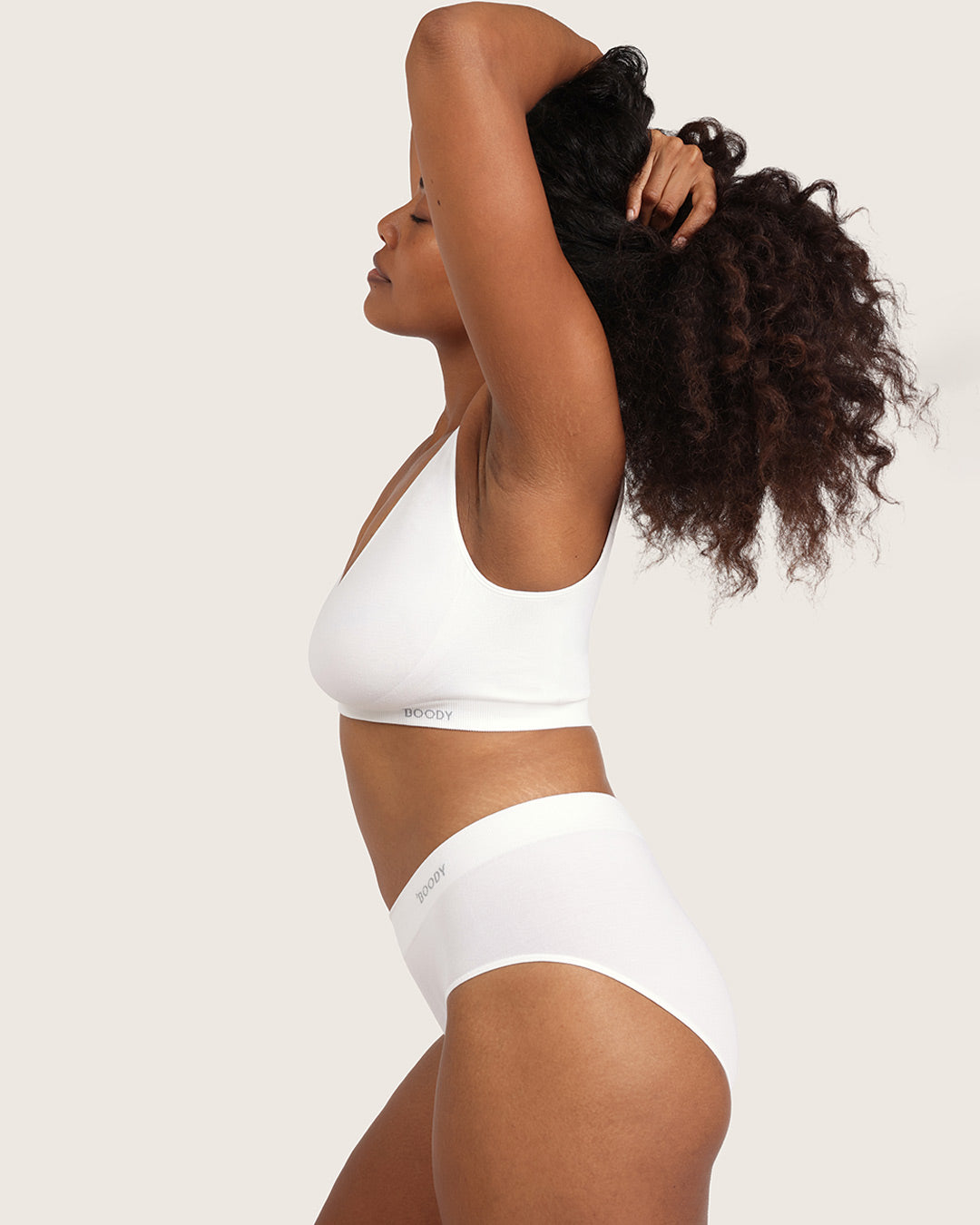 Midi Briefs - White