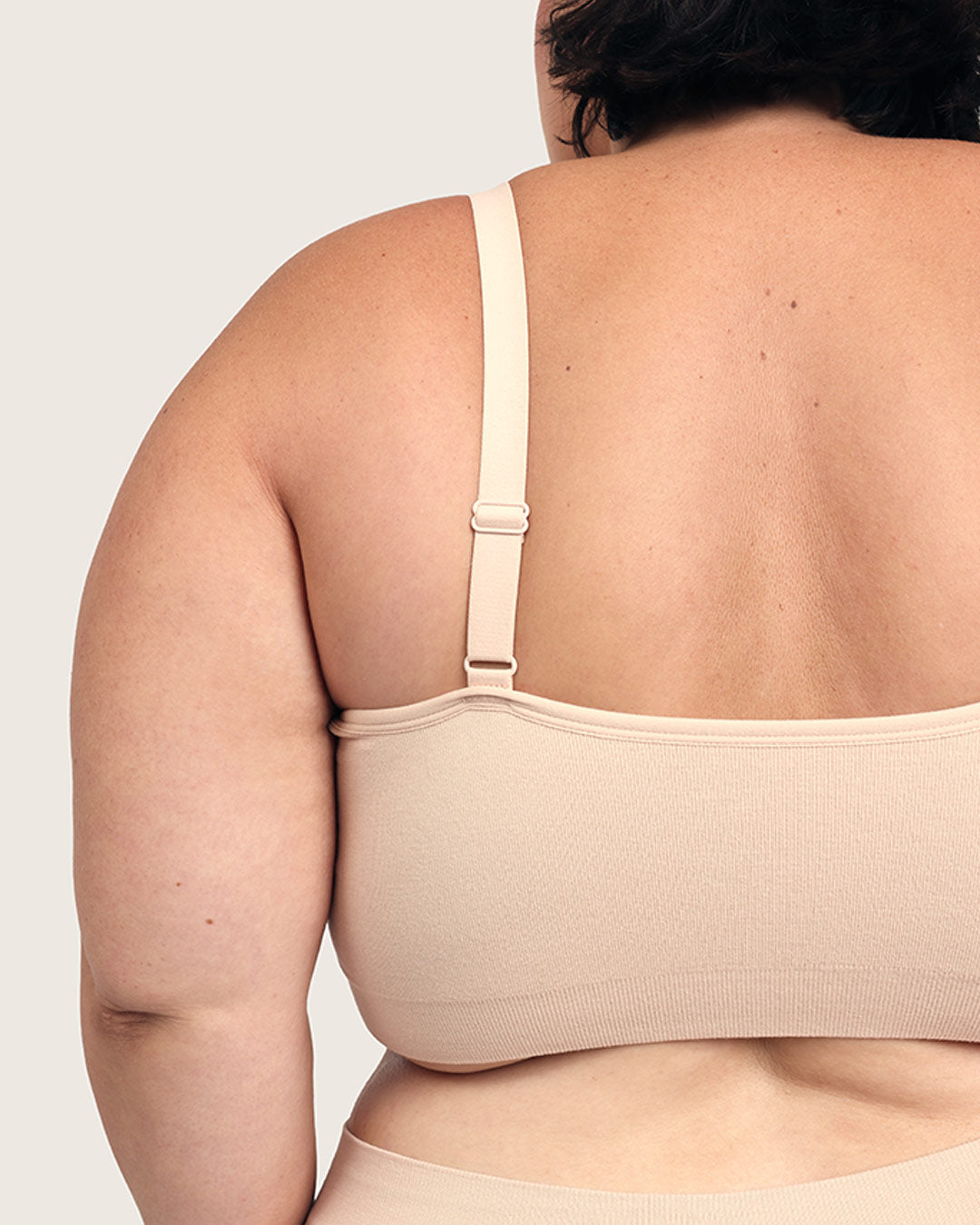 Full Bust Wireless Bra - Shell