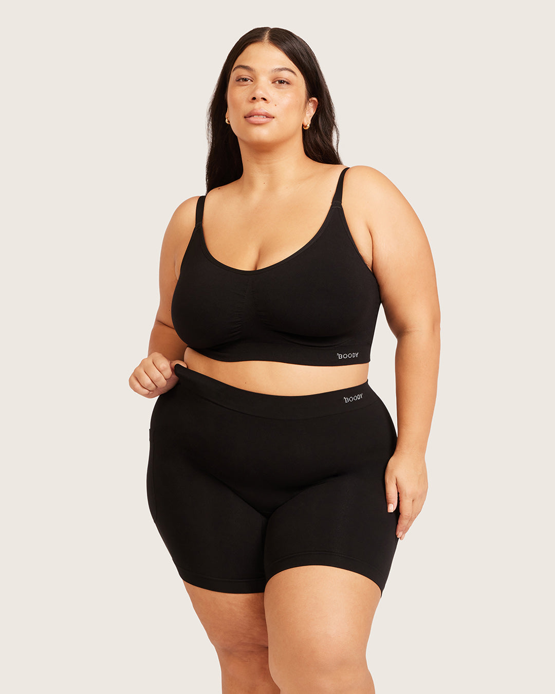 Seamfree Undershorts 6" - Black