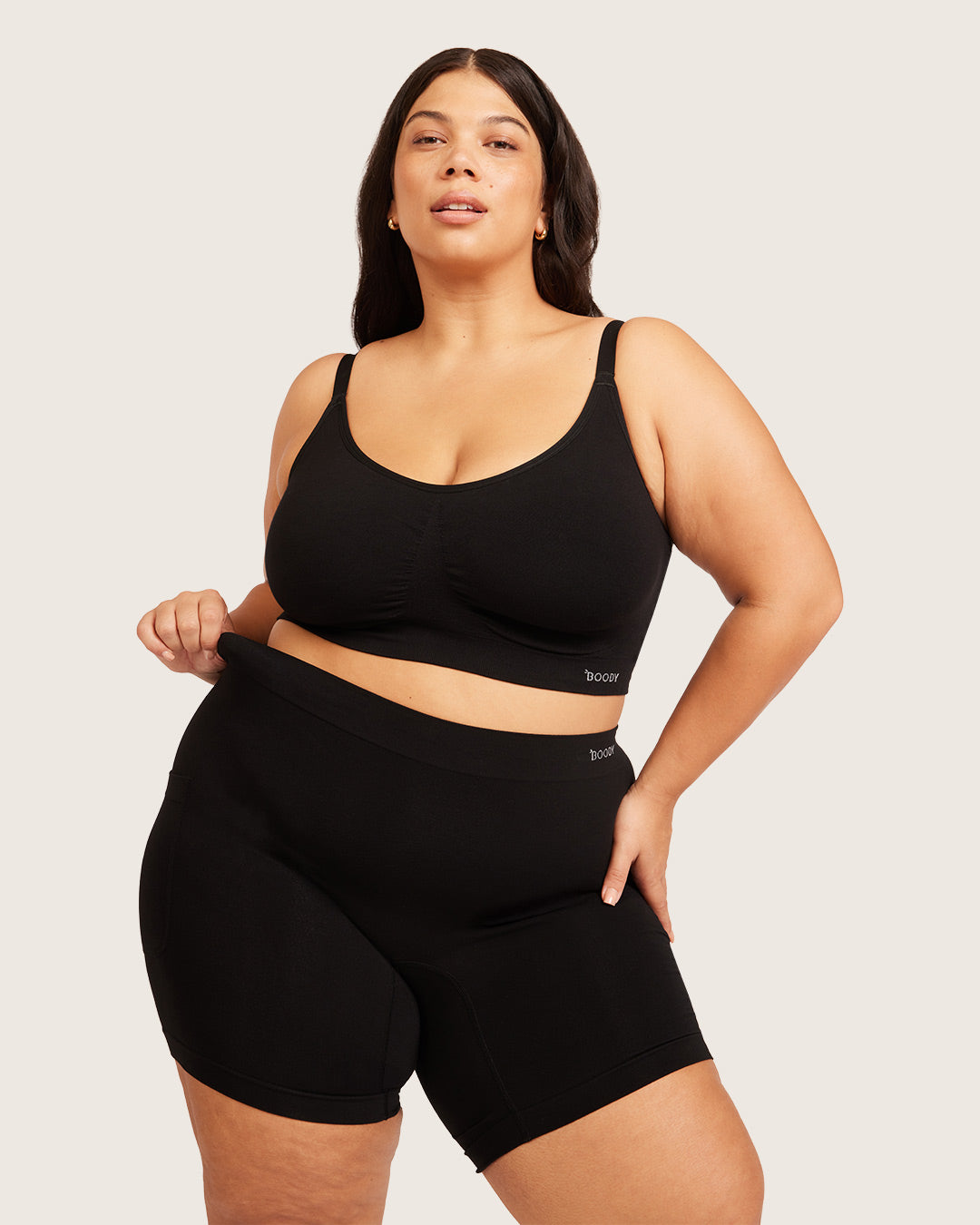 Seamfree Undershorts 6" - Black