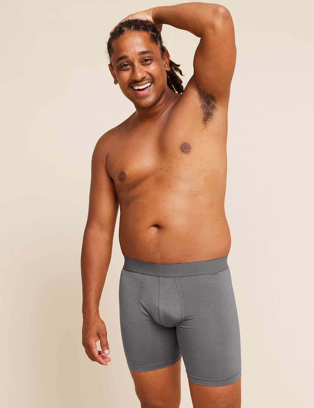 Men's Everyday Mid-Length Boxer Briefs - Ash