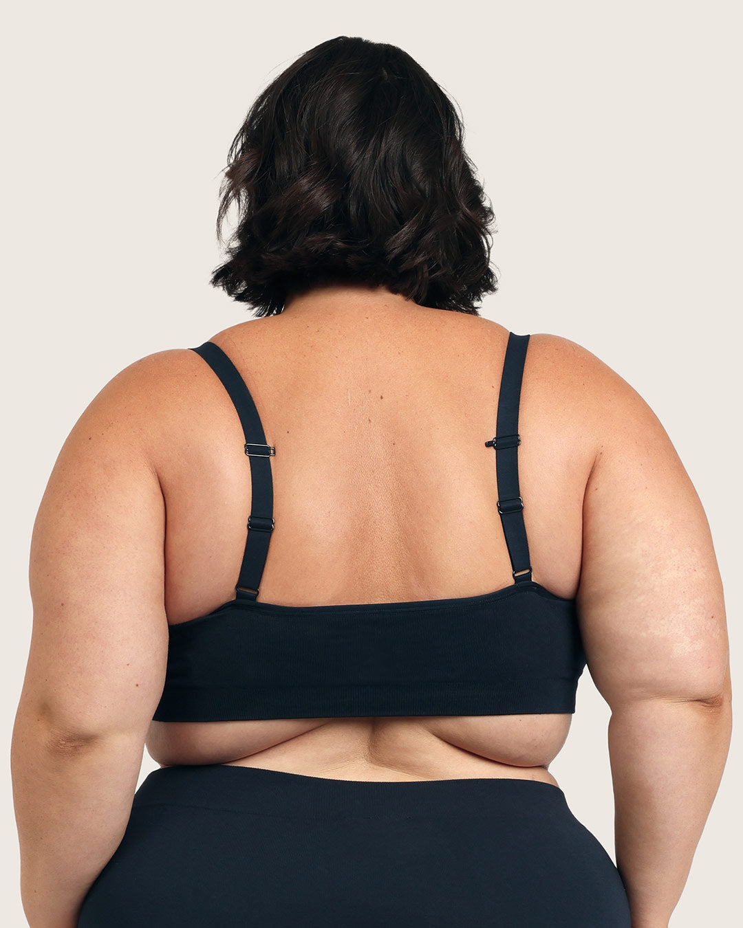 Wireless Full Bust T-Shirt Bra - Midnight