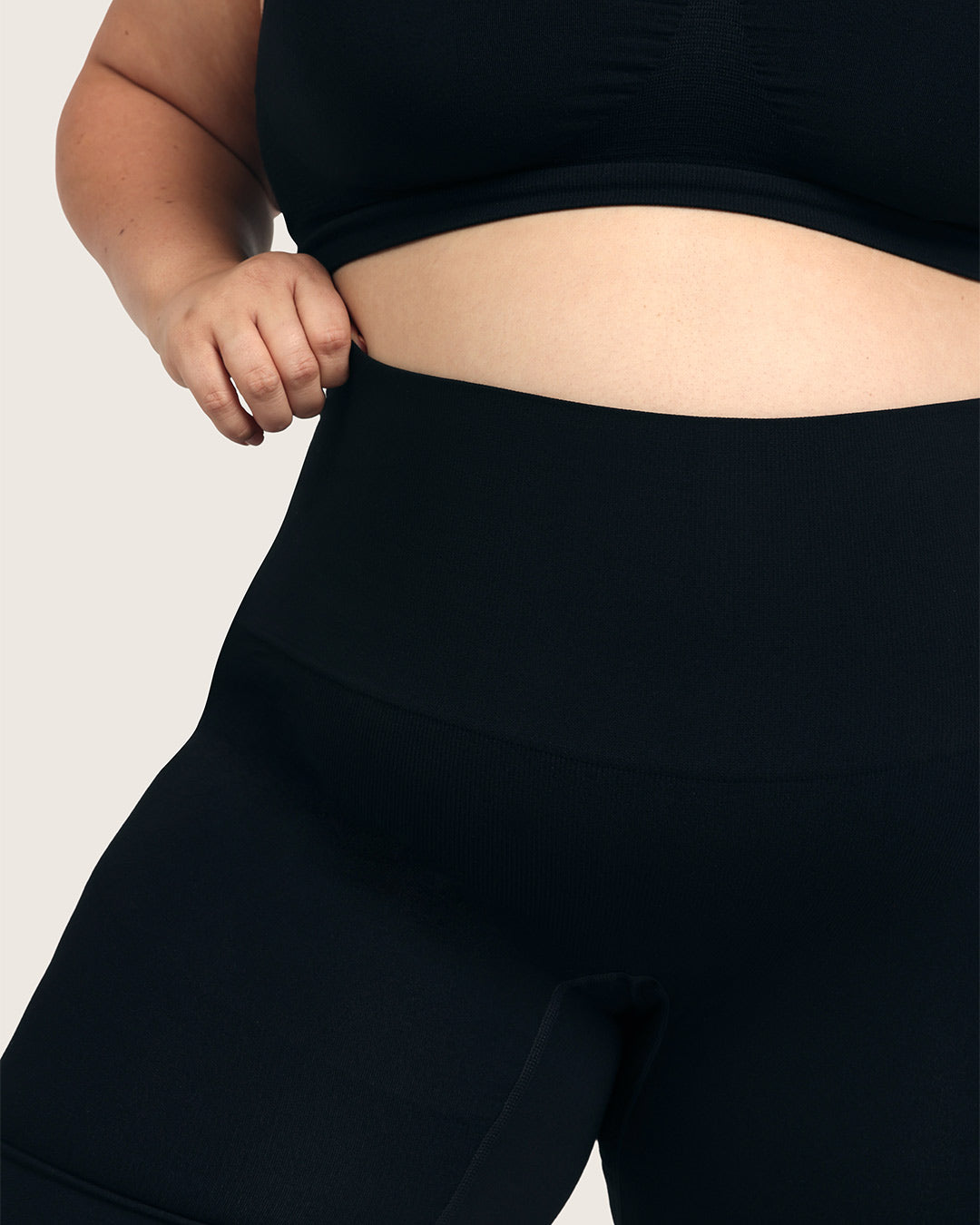 Shaper Long Undershorts - Black