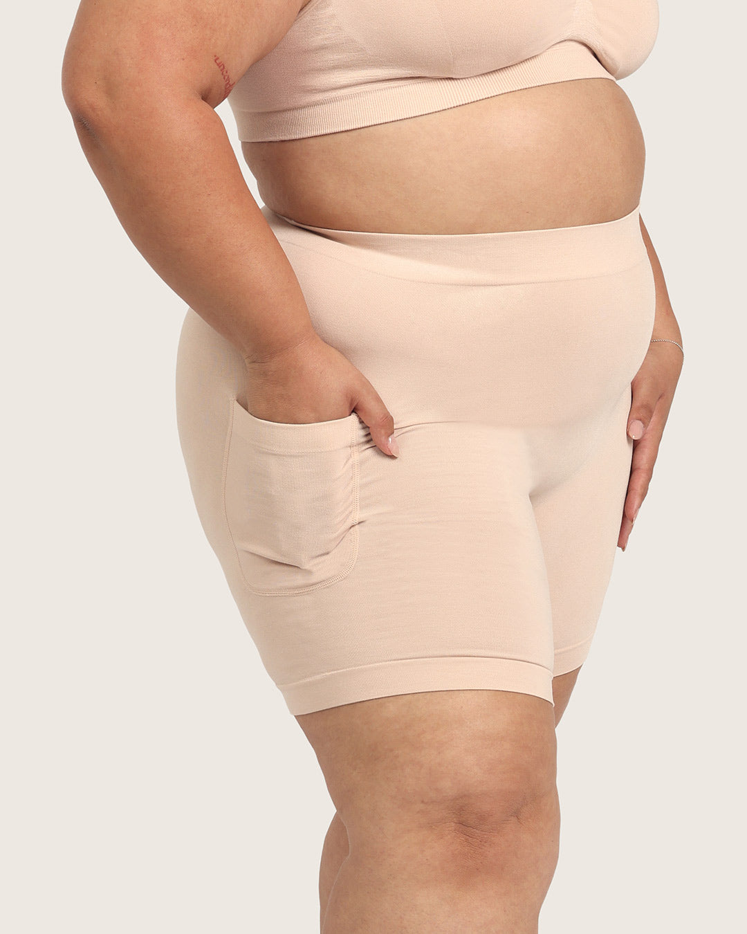 Seamfree Undershorts with Pocket 6" - Shell