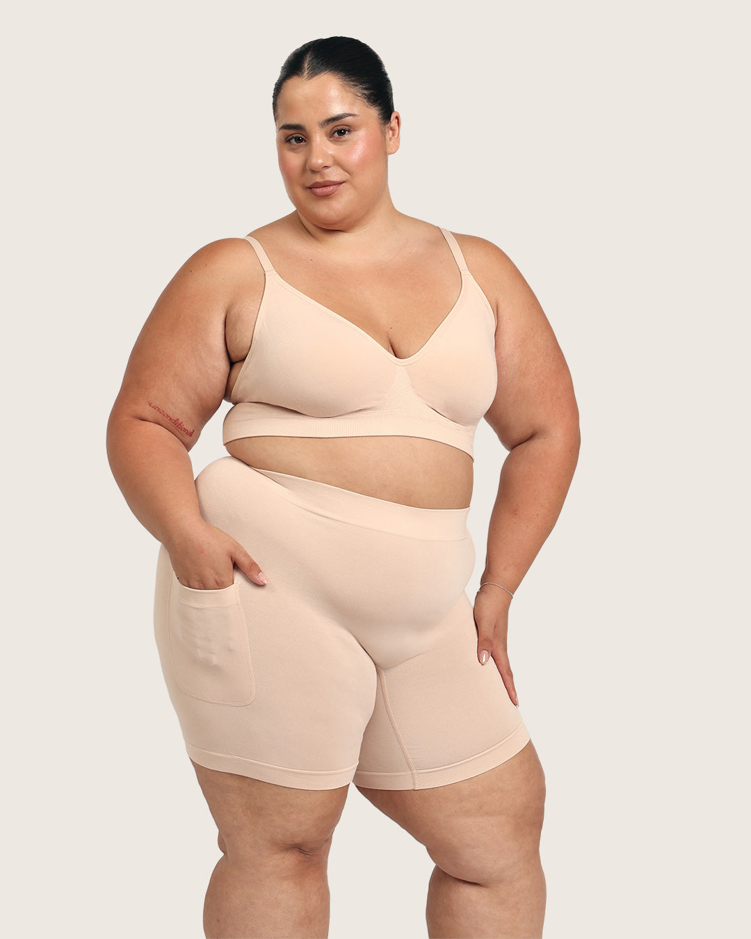 Seamfree Undershorts with Pocket 6" - Shell